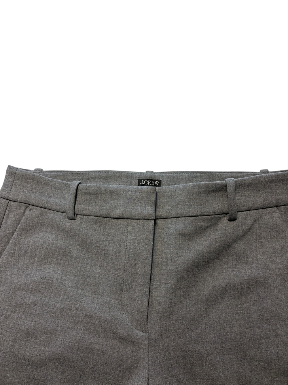 J. Crew Sydney Wide Leg Pant in Four Season Stretch Size 12 Gray Workwear NWT - Picture 5 of 8